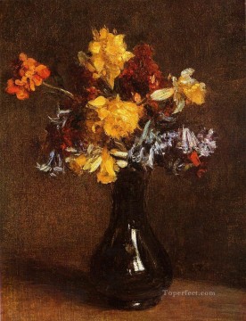 Jarrón de flores Henri Fantin Latour Pinturas al óleo